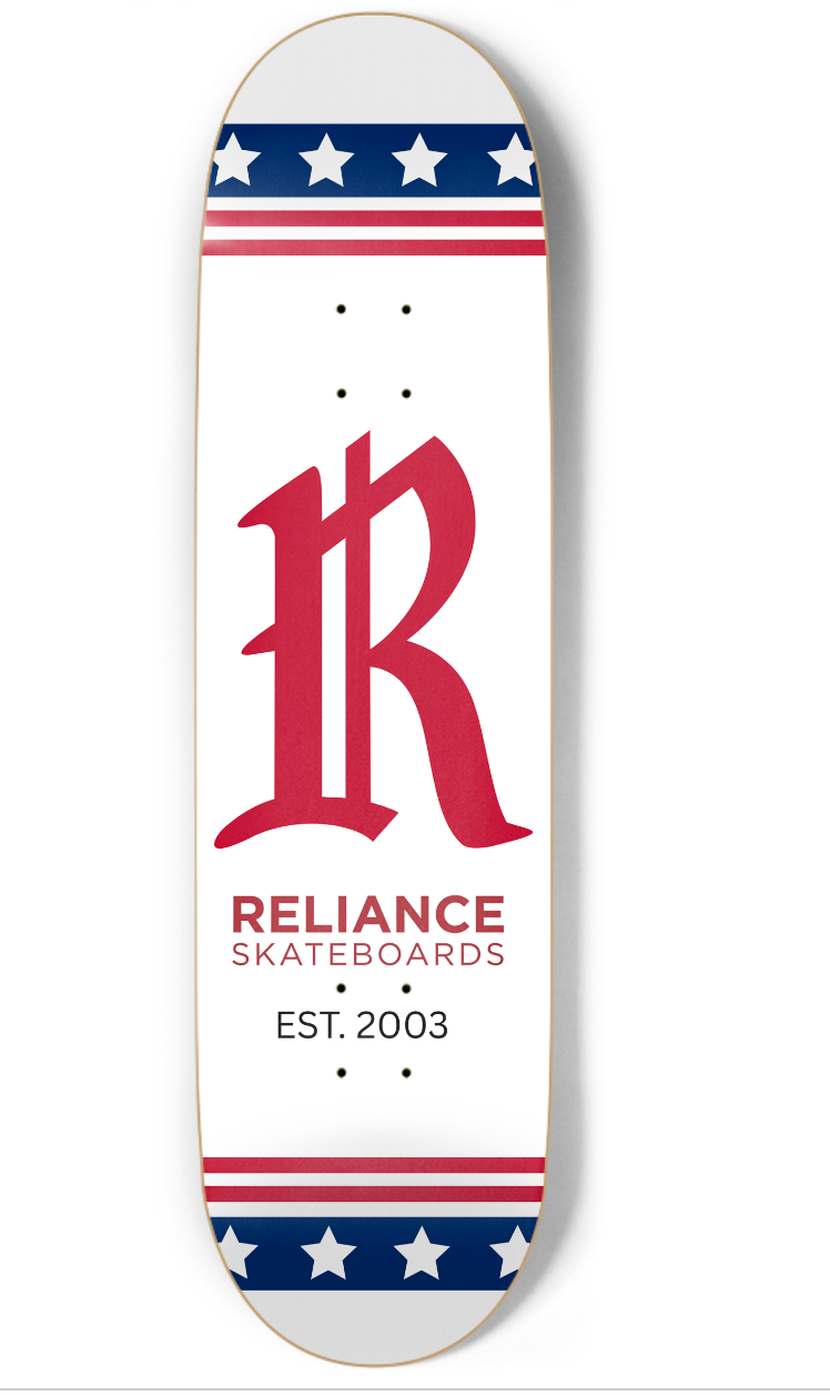 EST. 2003 Heritage Deck PRE-SALE – Reliance Skateboards
